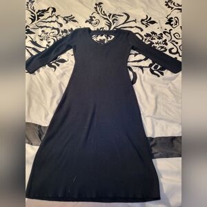 No Boundaries Black Knit Bodycon Dress, Size 2XL
